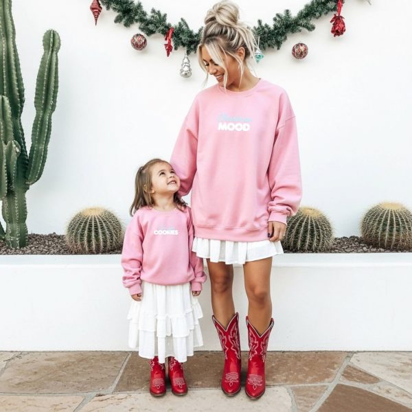 time for cookies cotton pink