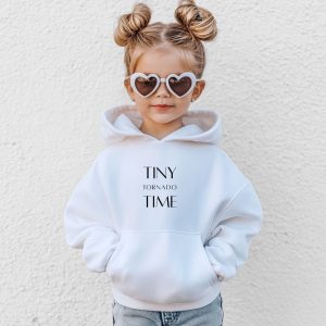 kinder hoodie weiss tiny tornado time
