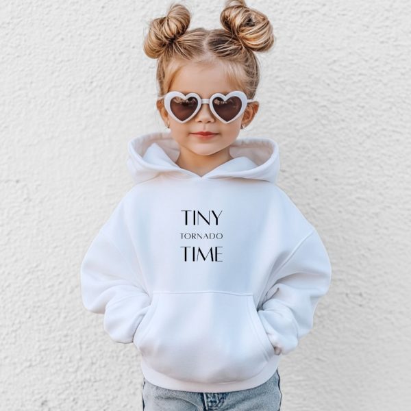 kinder hoodie weiss tiny tornado time