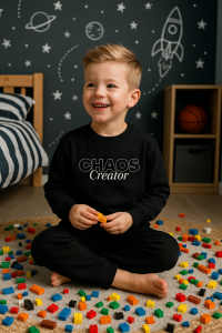 kids sweatshirt chaos creator