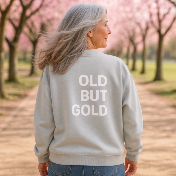 oversized sweatshirt old but gold