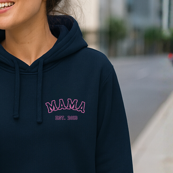hoodie mama (est. personalisierbar )