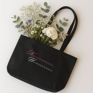 premium shopping bag nur ein paar snacks