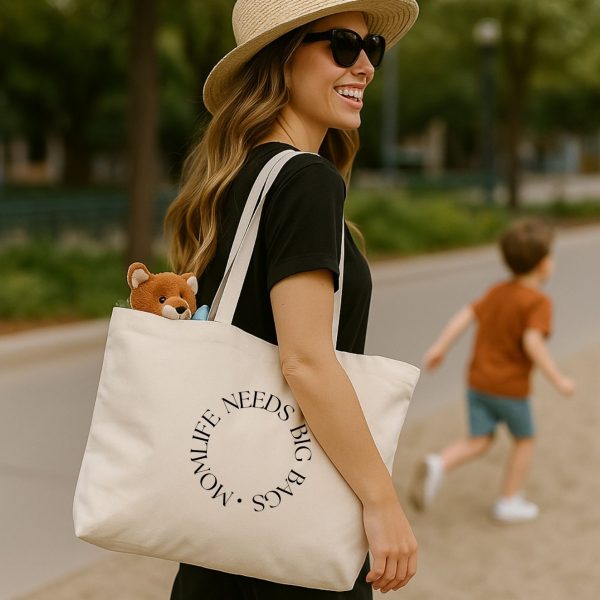 premium shopping bag momlife needs big bags